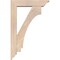 Ekena Millwork Imperial Traditional Smooth Bracket w/ Offset Brace, Douglas Fir, 5 1/2"W x 22"D x 34"H BKT0604X22X34IMP01SDF - alternate 4